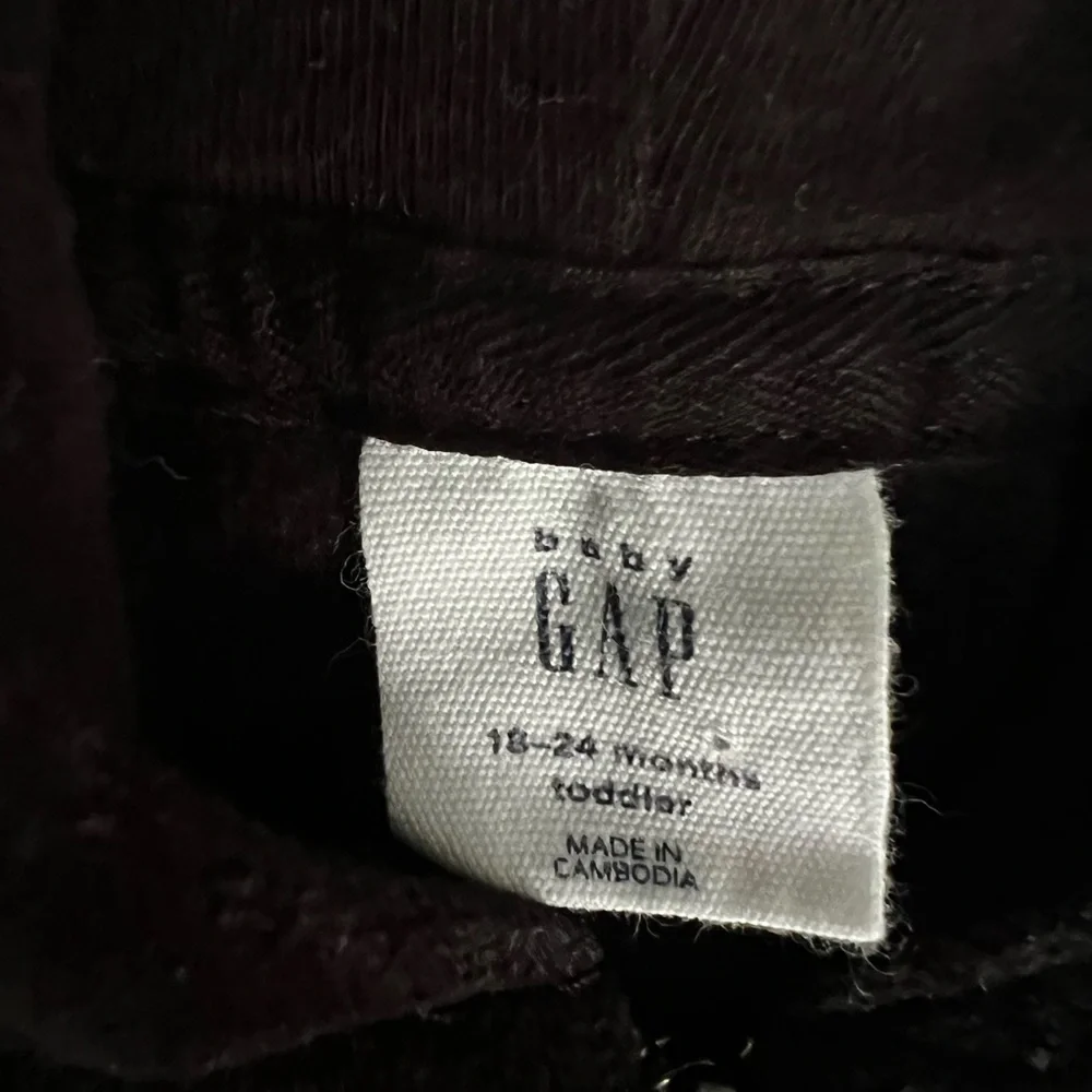 Black Cat Hoodie Gap and Pants 18-24 mo